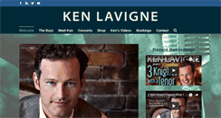 Desktop Screenshot of kenlavigne.com